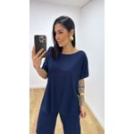 Conjunto Jaque Azul Marinho
