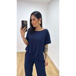 Conjunto Jaque Azul Marinho