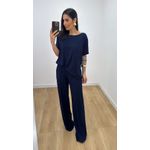 Conjunto Jaque Azul Marinho