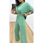 Conjunto Jaque Verde Menta