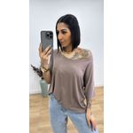 Blusa Marcela Caqui