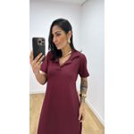 Vestido Vilma Vinho