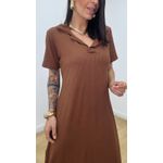 Vestido Vilma Marrom