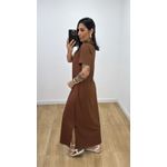 Vestido Vilma Marrom