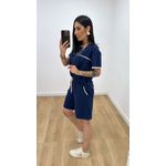 Conjunto Sabrina Azul Marinho