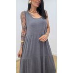 Vestido Francine Grafite