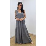 Vestido Francine Grafite