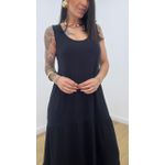 Vestido Francine Preto