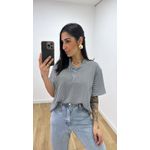 Camisa Iracema Preta/Branca