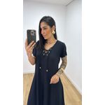 Vestido Norma Preto