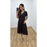 Vestido Norma Marrom