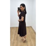 Vestido Norma Marrom