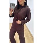 Conjunto Amanda Marrom