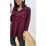 Camisa Emma Vinho