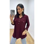 Camisa Emma Vinho