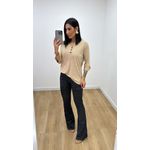 Blusa Selma Canelada 2 Nude