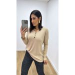 Blusa Selma Canelada Nude