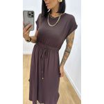 Vestido Toquio Marrom