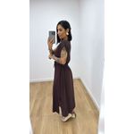 Vestido Toquio Marrom