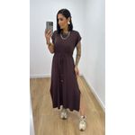 Vestido Toquio Marrom