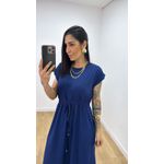 Vestido Toquio Azul Marinho