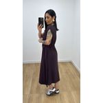 Vestido Toquio Marrom