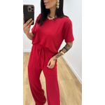 Conjunto Geovana Vermelho