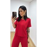 Conjunto Geovana Vermelho