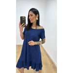 Vestido Camila Azul Marinho