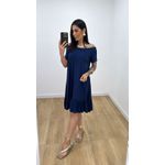 Vestido Camila Azul Marinho