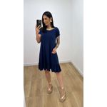 Vestido Camila Azul Marinho