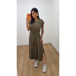 Vestido Toquio Verde Oliva