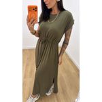 Vestido Toquio Verde Oliva