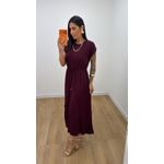 Vestido Toquio Marsala