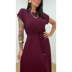 Vestido Toquio Marsala