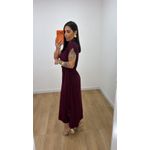 Vestido Toquio Marsala