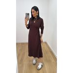 Vestido Manuela ML Marrom