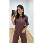 Conjunto Cloé Marrom