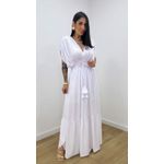 Vestido Tássia Liso Branco