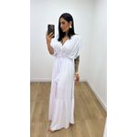 Vestido Tássia Liso Branco