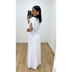 Vestido Tássia Liso Branco