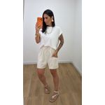 Short Linho Natural