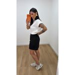 Short Linho Preto
