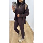 Conjunto Rebeca Marrom