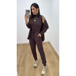 Conjunto Rebeca Marrom