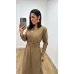 Vestido Bruna Caqui