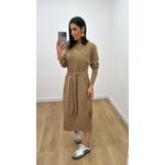 Vestido Bruna Caqui