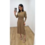 Vestido Bruna Caqui