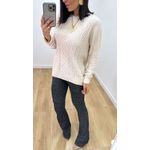 Blusa Talita Nude Claro