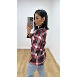 Blusa Selma Xadrez Vermelha